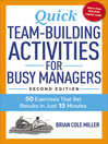 Cover image for Quick Team-Building Activities for Busy Managers